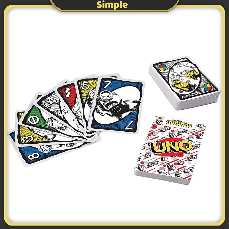 Jeu de Société - UNOGames™ - Minions - Paradis Des Jeux Et Jouets