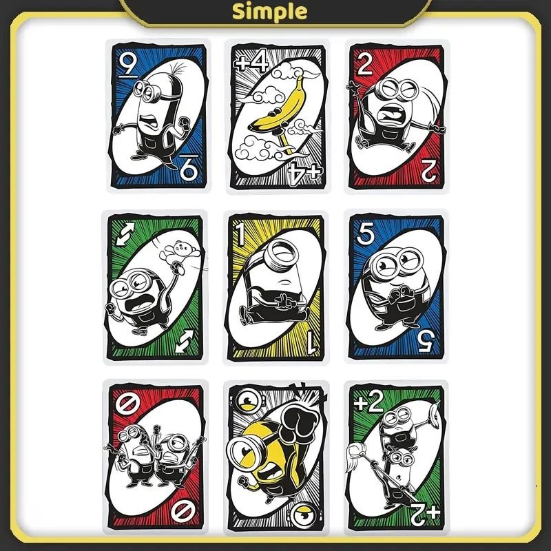 Jeu de Société - UNOGames™ - Minions - Paradis Des Jeux Et Jouets