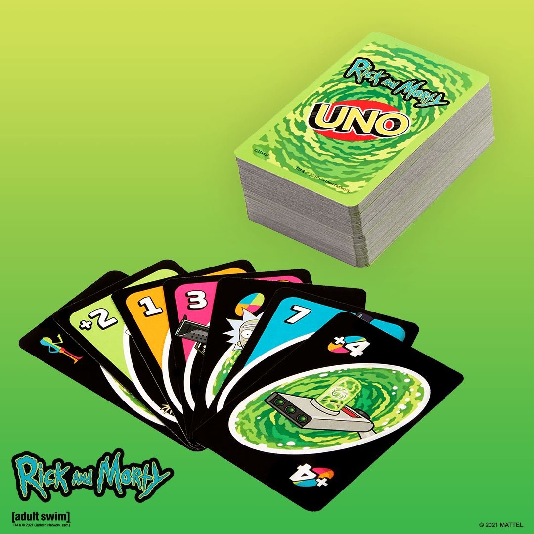 Jeu de Société - UNOGames™ - Rick And Morty - Paradis Des Jeux Et Jouets