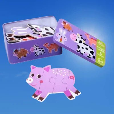 Puzzle Montessori - BabyPuzzle™ - Bétail - Paradis Des Jeux Et Jouets