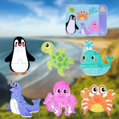 Puzzle Montessori - BabyPuzzle™ - Océan - Paradis Des Jeux Et Jouets