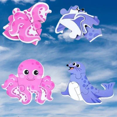 Puzzle Montessori - BabyPuzzle™ - Océan - Paradis Des Jeux Et Jouets