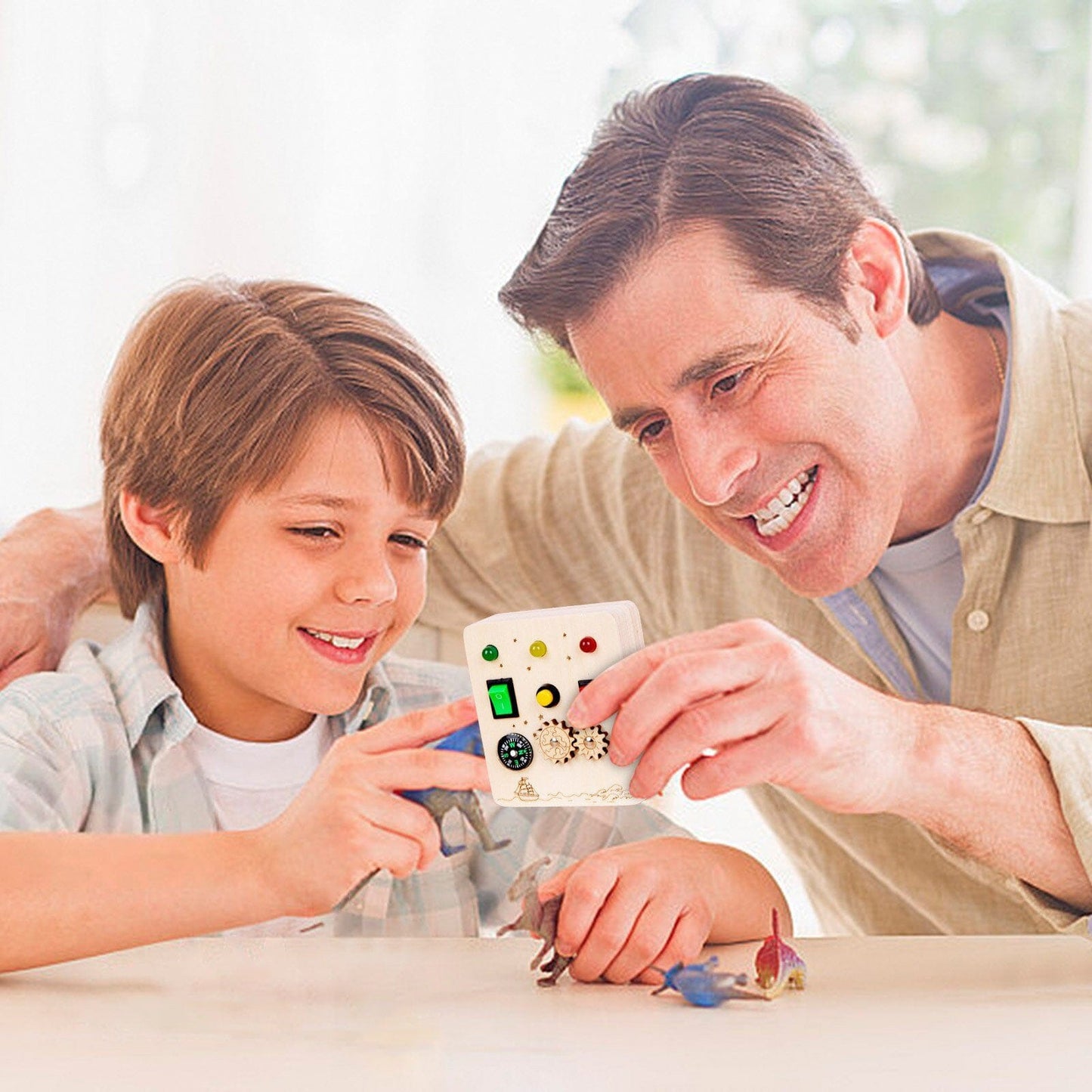 Tableau Montessori - BusyBoardCircuit™ - Boussole - Paradis Des Jeux Et Jouets
