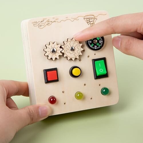 Tableau Montessori - BusyBoardCircuit™ - Boussole - Paradis Des Jeux Et Jouets