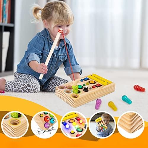 Tableau Montessori - BusyBoardCircuit™ - Pêche - Paradis Des Jeux Et Jouets