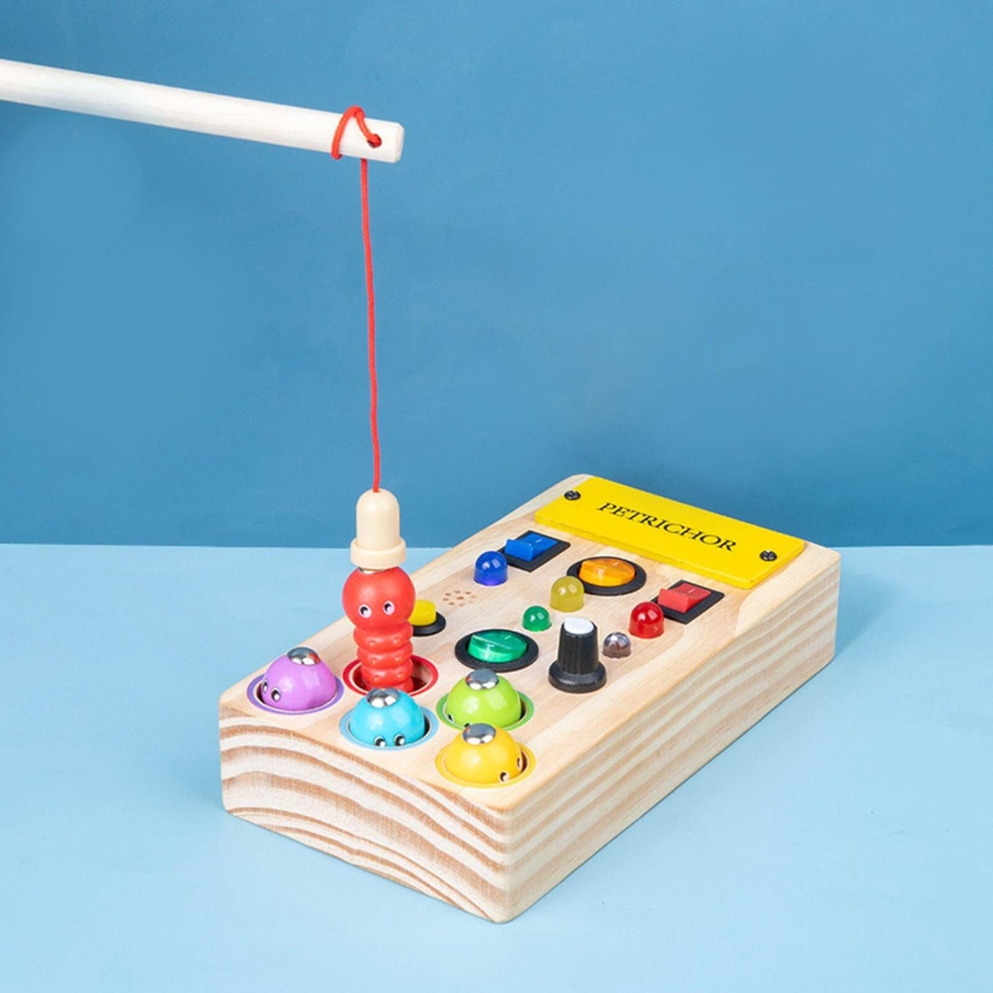 Tableau Montessori - BusyBoardCircuit™ - Pêche - Paradis Des Jeux Et Jouets