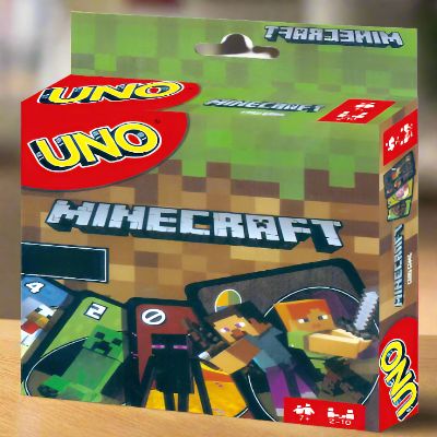 Jeu de Société - UNOGames™ - Minecraft - Paradis Des Jeux Et Jouets