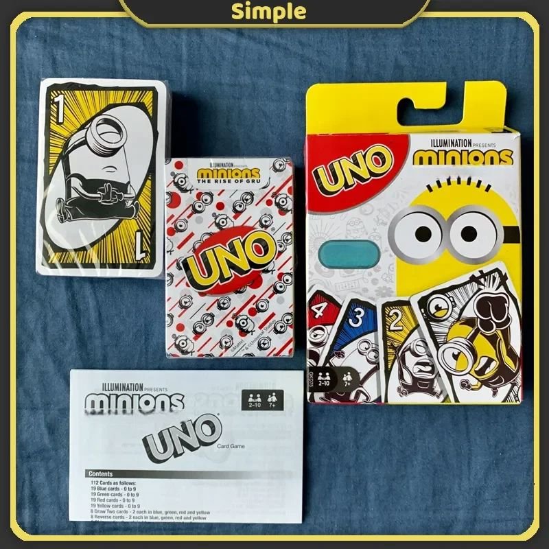 Jeu de Société - UNOGames™ - Minions - Paradis Des Jeux Et Jouets