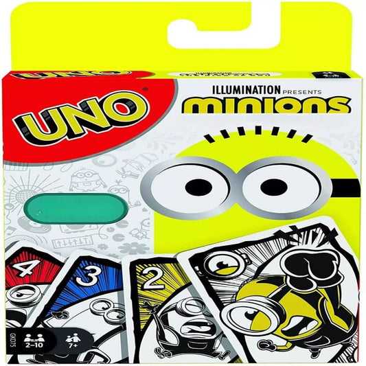 Jeu de Société - UNOGames™ - Minions - Paradis Des Jeux Et Jouets