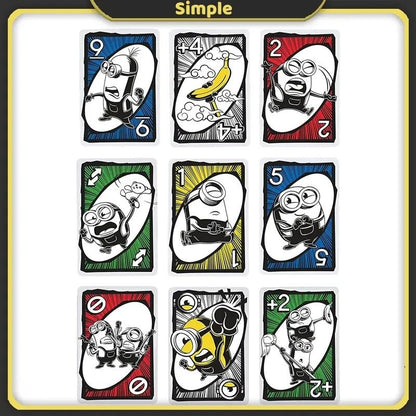 Jeu de Société - UNOGames™ - Minions - Paradis Des Jeux Et Jouets