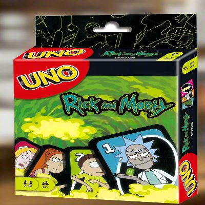 Jeu de Société - UNOGames™ - Rick And Morty - Paradis Des Jeux Et Jouets