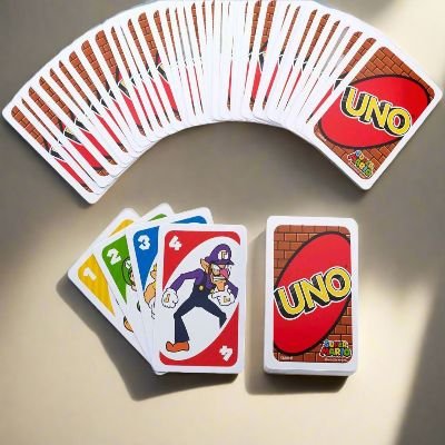 Jeu de Société - UNOGames™ - SuperMario - Paradis Des Jeux Et Jouets