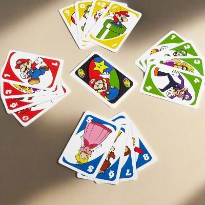 Jeu de Société - UNOGames™ - SuperMario - Paradis Des Jeux Et Jouets
