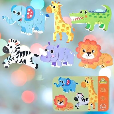 Puzzle Montessori - BabyPuzzle™ - Sauvage - Paradis Des Jeux Et Jouets