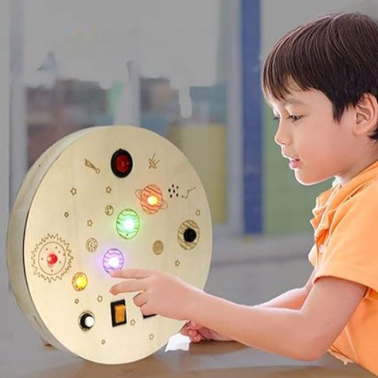 Tableau Montessori - BusyBoardCircuit™ - Firmament - Paradis Des Jeux Et Jouets