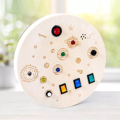 Tableau Montessori - BusyBoardCircuit™ - Firmament - Paradis Des Jeux Et Jouets