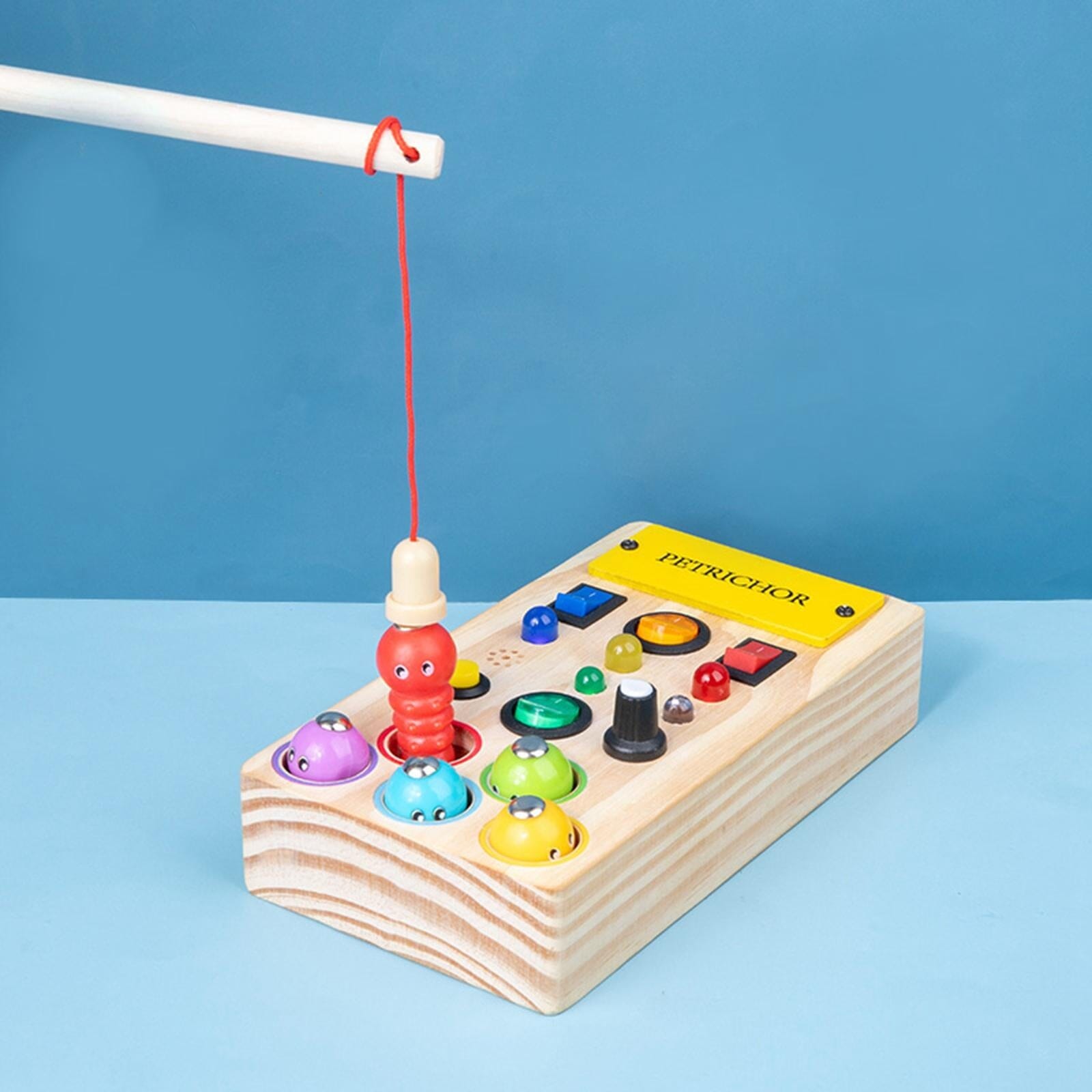 Tableau Montessori - BusyBoardCircuit™ - Pêche - Paradis Des Jeux Et Jouets