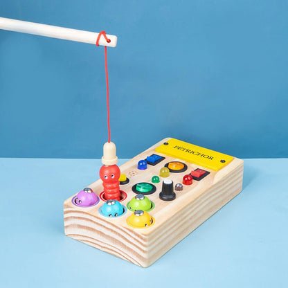Tableau Montessori - BusyBoardCircuit™ - Pêche - Paradis Des Jeux Et Jouets